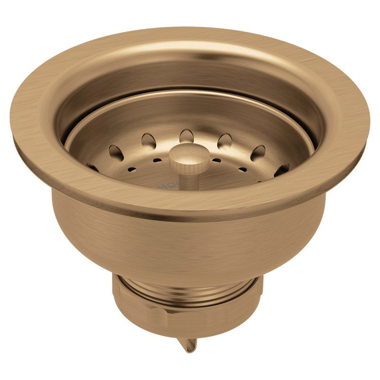 Drain Assembly with Basket Strainer Bronzed Gold - Image 1