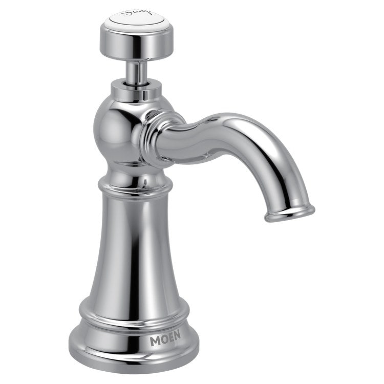 Soap Dispenser Weymouth Traditional Chrome Deck Mount 18 Ounce - Image 1