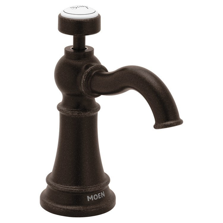Soap Dispenser Weymouth Traditional Oil Rubbed Bronze Deck Mount 18 Ounce - Image 1