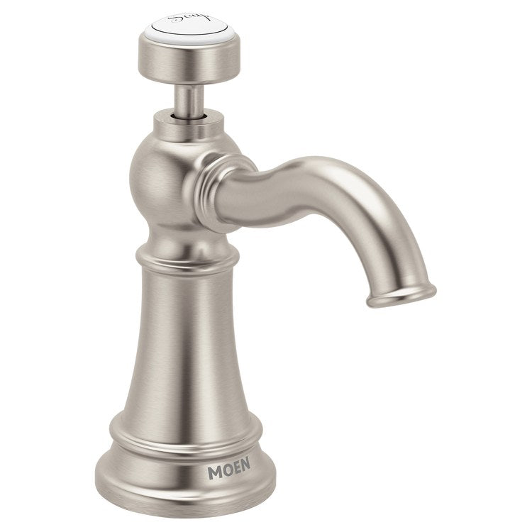 Soap Dispenser Weymouth Traditional Spot Resist Stainless Steel Deck Mount 18 Ounce - Image 1