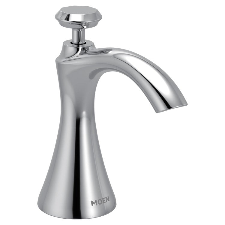 Soap Dispenser Sinema Modern Chrome Deck Mount 18 Ounce - Image 1