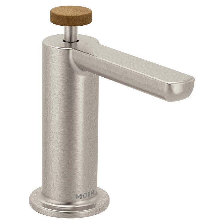 Soap Dispenser Tenon Modern Spot Resist Stainless Steel Deck Mount 18 Ounce - Image 1