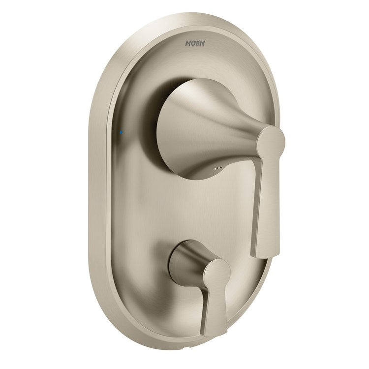 Shower Trim Jase Posi-Temp with Diverter Valve 2 Lever Brushed Nickel ADA - Image 1