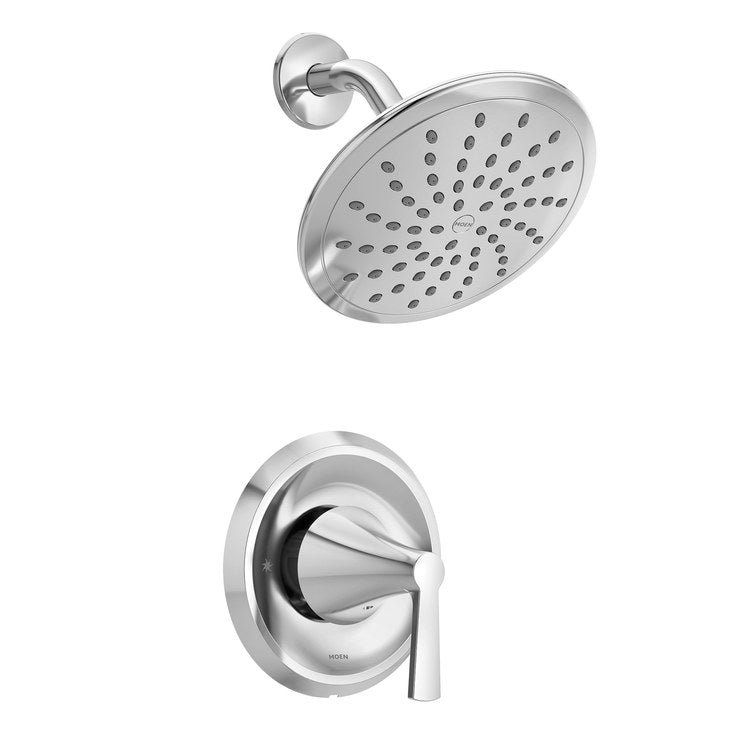 Shower Trim Jase Posi-Temp Eco-Performance 1 Lever Chrome ADA 1.75 Gallons per Minute Rainshower - Image 1