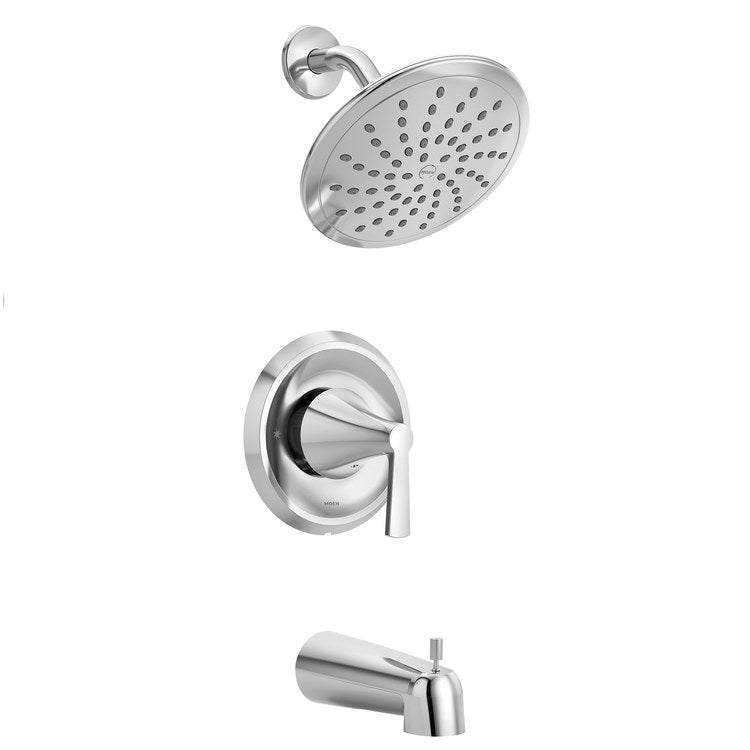 Tub and Shower Trim Jase Posi-Temp Eco-Performance 1 Lever Chrome ADA - Image 1