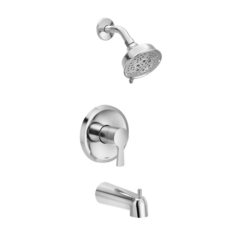 Tub and Shower Trim Jase M-CORE 2 Series 1 Lever Chrome ADA 1.75 Gallons per Minute - Image 1