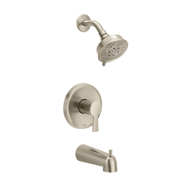 Tub and Shower Trim Jase M-CORE 2 Series 1 Lever Brushed Nickel ADA 1.75 Gallons per Minute - Image 1