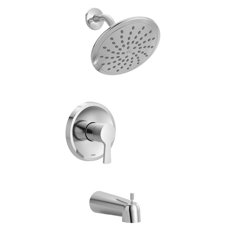 Shower Trim Jase M-CORE 2 Series Eco-Performance 1 Lever Chrome ADA 1.75 Gallons per Minute Rainshower - Image 1