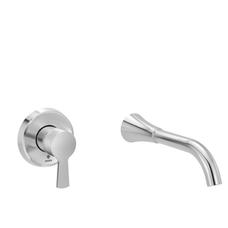 Tub Filler Trim Jase Wall Mount 1 Lever Chrome ADA 8 Gallons per Minute - Image 1