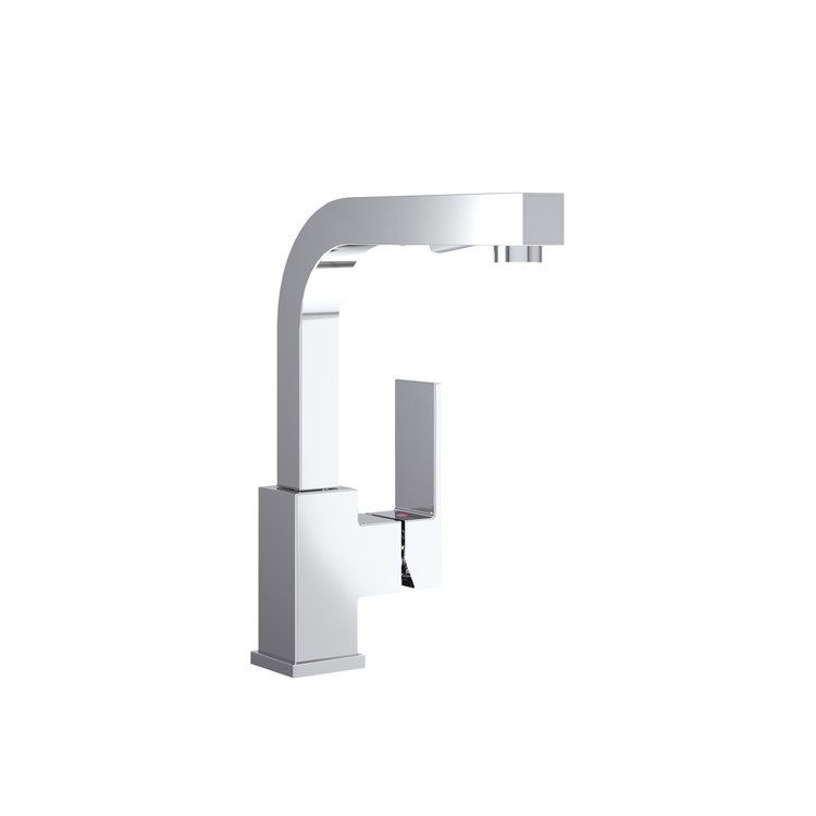 Kitchen Faucet Duro 1 Lever ADA Polished Chrome Fixed 1 Hole 1.5 Gallons per Minute - Image 1