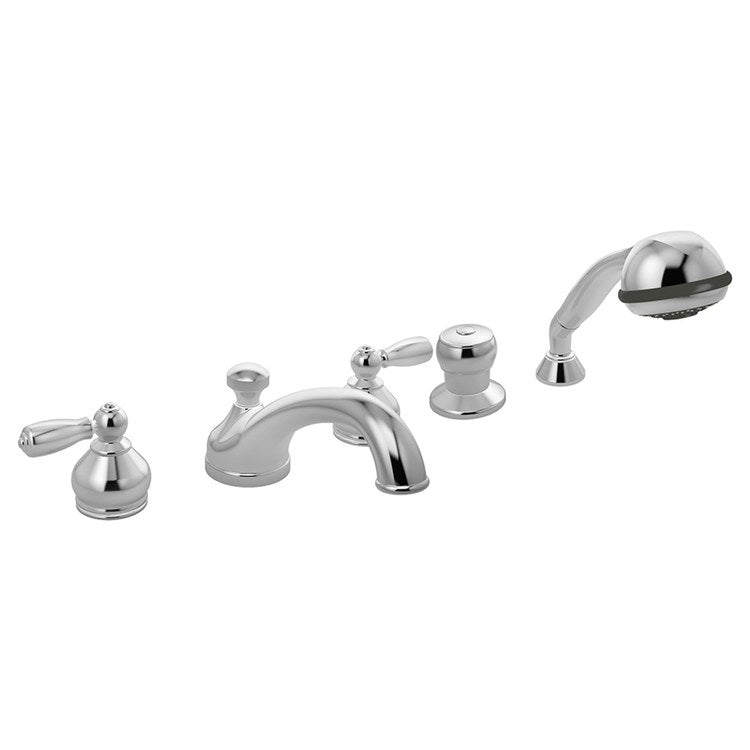 Roman Tub Faucet Allura with Handspray 2 Handles ADA - Image 1