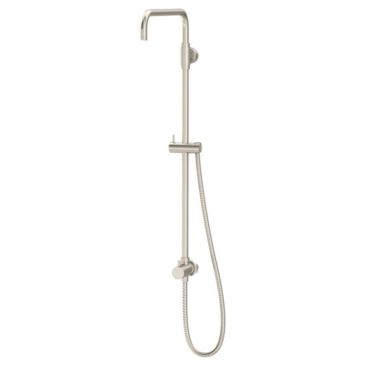 Shower Pipe Dia Exposed Riser 1 Lever Satin Nickel - Image 1