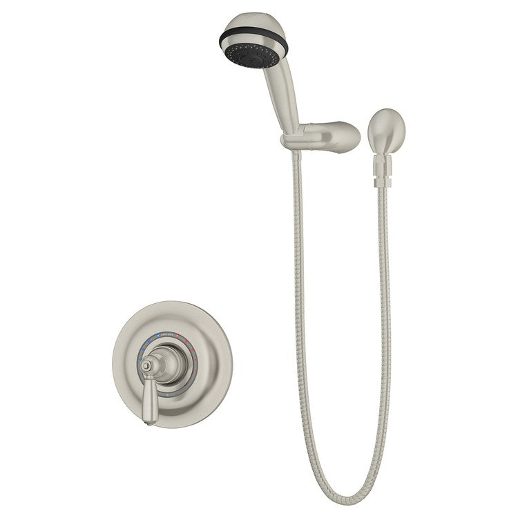 Shower Trim Allura Test Cap 1 Lever Satin Nickel CALGreen ADA 1.5 Gallons per Minute for 161/162 Series Temptrol Valve - Image 1