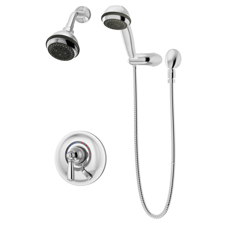 Shower Trim Allura 1 Lever Polished Chrome ADA 2.0 Gallons per Minute Less Showerhead for S261 Series Temptrol VersaFlex Valve - Image 1