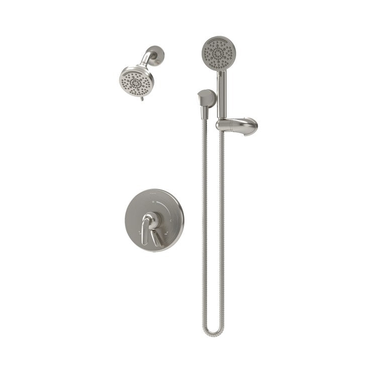 Shower Trim Elm 1 Lever Satin Nickel WaterSense ADA 1.5 Gallons per Minute Round 7 Function for S262 Series Temptrol Valve - Image 1