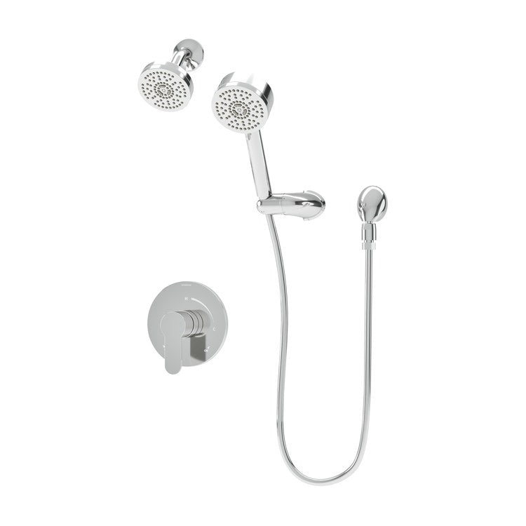 Shower Trim Identity 1 Lever Polished Chrome WaterSense ADA 2.0 Gallons per Minute Round 1 Function for S262 Series Temptrol Valve - Image 1