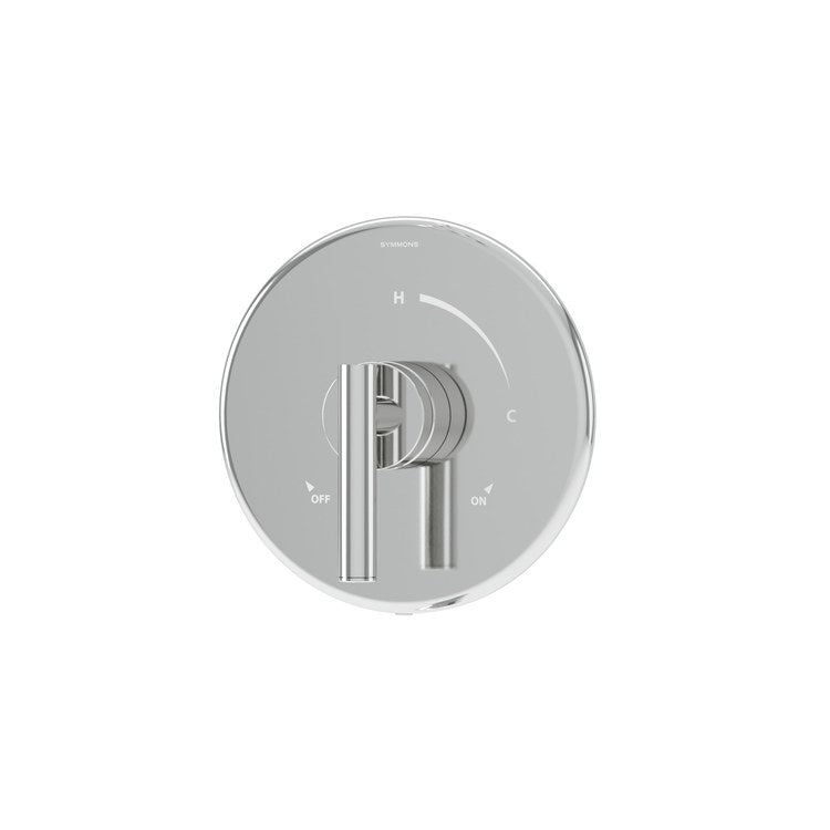 Shower Valve Trim Dia with Rebuild Kit 1 Lever Polished Chrome ADA for 261/262 Series Temptrol Shower Valve - Image 1
