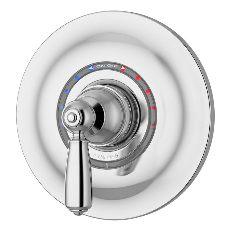 Shower Valve Trim Allura Test Cap 1 Lever Polished Chrome ADA for 161/162 Series Temptrol Shower Valve - Image 1