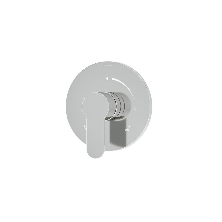 Shower Valve Trim Identity with Rebuild Kit 1 Lever Polished Chrome ADA for 261/262 Series Temptrol Shower Valve - Image 1