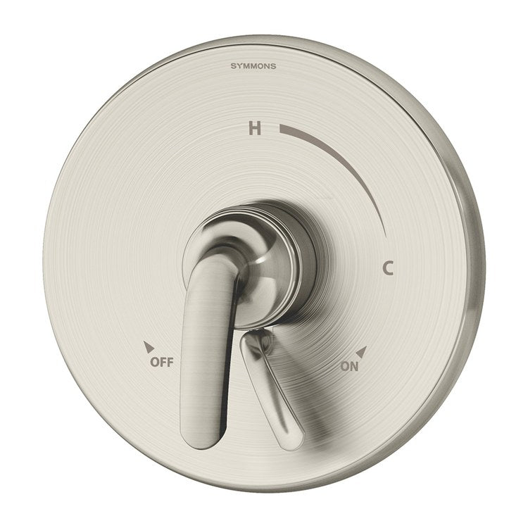 Shower Valve Trim Birch with VersaFlex Integral Diverter 1 Lever Satin Nickel ADA for S261/262 Series Temptrol VersaFlex Shower Valve - Image 1