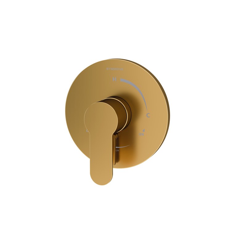 Shower Valve Trim Identity with Integral Diverter 1 Lever Brushed Bronze ADA for S261/262 Series Temptrol VersaFlex Shower Valve - Image 1