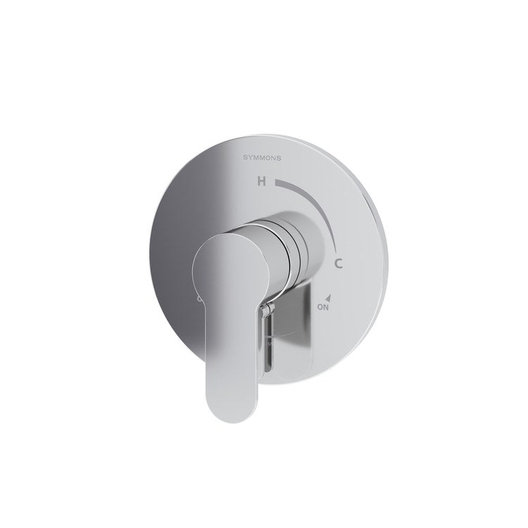 Shower Valve Trim Identity with VersaFlex Integral Diverter 1 Lever Polished Chrome ADA for S261/262 Series Temptrol VersaFlex Shower Valve - Image 1