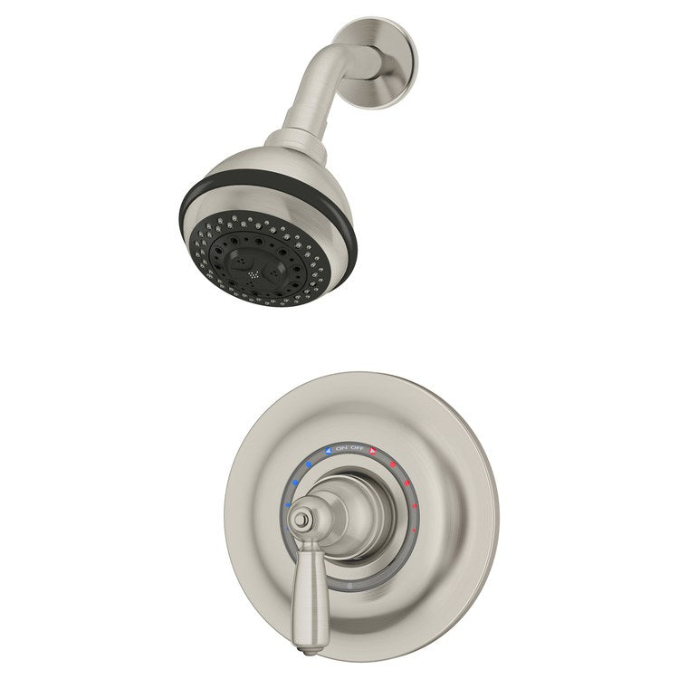 Shower Trim Allura System Less Handle Satin Nickel 2.0 Gallons per Minute Less Showerhead for 261/262 Series Temptrol Valve - Image 1