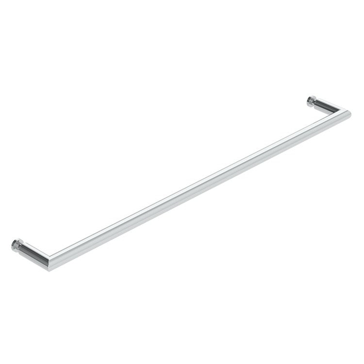 Towel Bar 24 Inch Polished Chrome Metal - Image 1