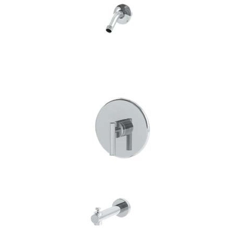 Tub and Shower Trim Dia 1 Lever Polished Chrome 2.0 Gallons per Minute - Image 1