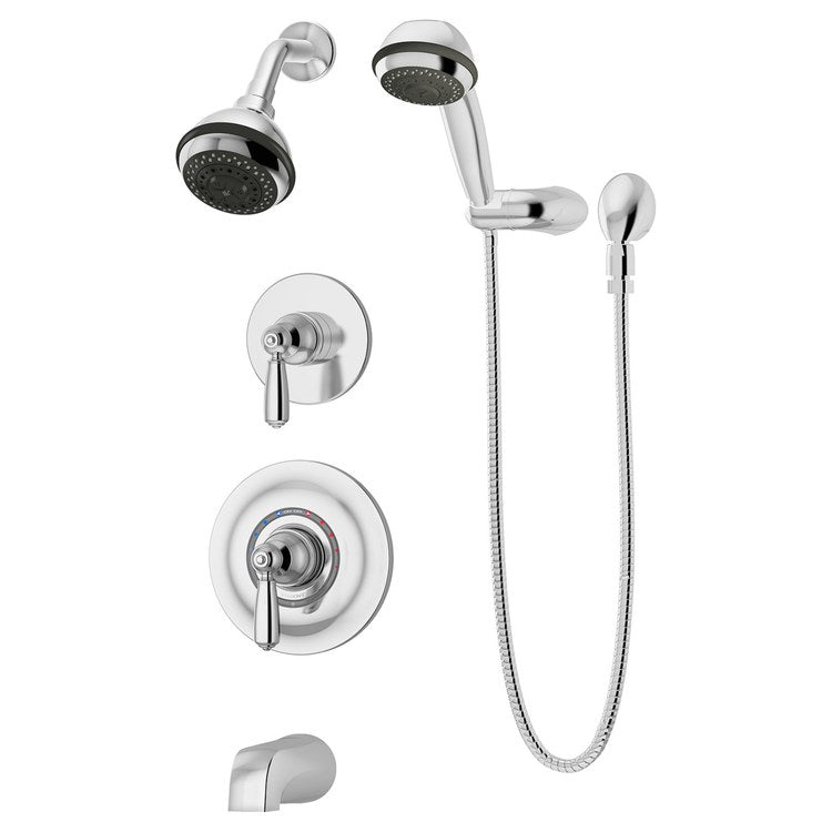 Tub and Shower Trim Allura Less Handle Polished Chrome ADA 2.0 Gallons per Minute for 261 Series Temptrol Shower Valve - Image 1