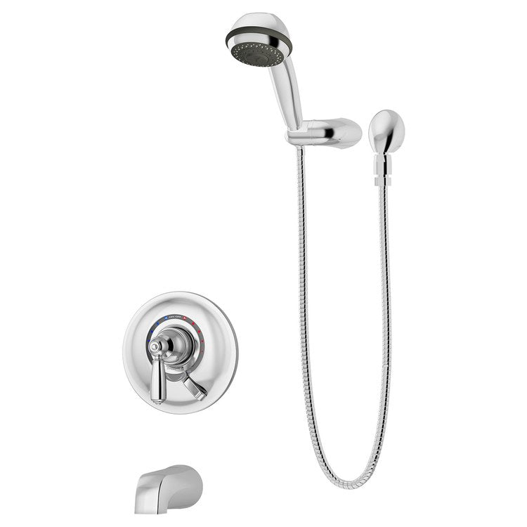 Tub and Shower Trim Allura 1 Lever Polished Chrome CALGreen ADA 1.5 Gallons per Minute for S262 Series Temptrol VersaFlex Shower Valve - Image 1