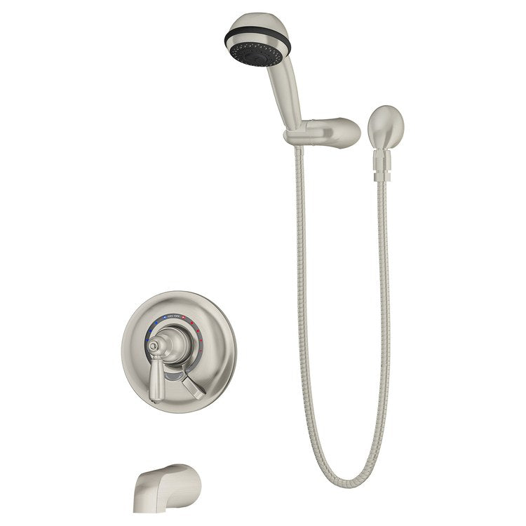 Tub and Shower Trim Allura Test Cap 1 Lever Satin Nickel ADA 2.0 Gallons per Minute for S162 Series Temptrol VersaFlex Shower Valve - Image 1