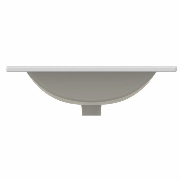 Vanity Top Ceramic Top Centerset 25 x 22 Inch White 8 Inch Spread Ceramic 3 Hole 1-4/5 Centimeter - Image 3
