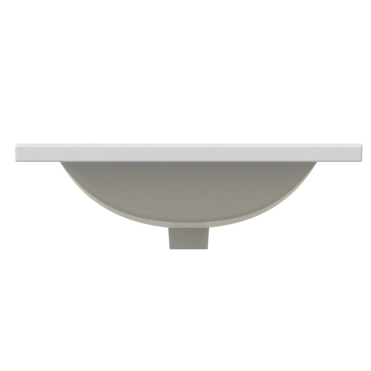 Vanity Top Ceramic Top Centerset 25 x 22 Inch White 8 Inch Spread Ceramic 3 Hole 3 Centimeter - Image 3