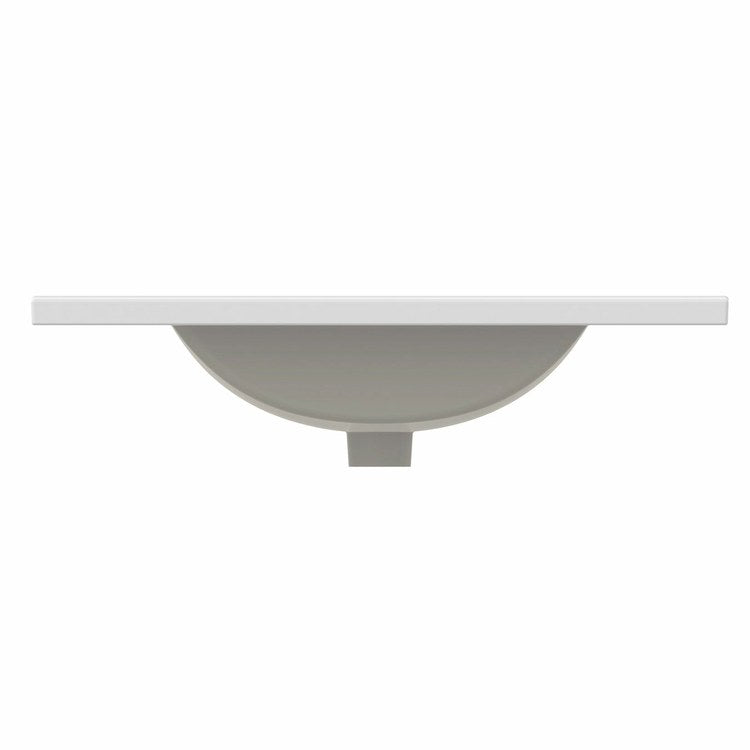 Vanity Top Ceramic Top Centerset 31 x 22 Inch White 8 Inch Spread Ceramic 3 Hole 3 Centimeter - Image 3