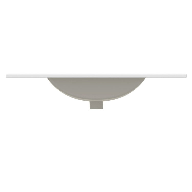 Vanity Top Ceramic Top Centerset 37 x 22 Inch White 8 Inch Spread Ceramic 3 Hole 1-4/5 Centimeter - Image 3