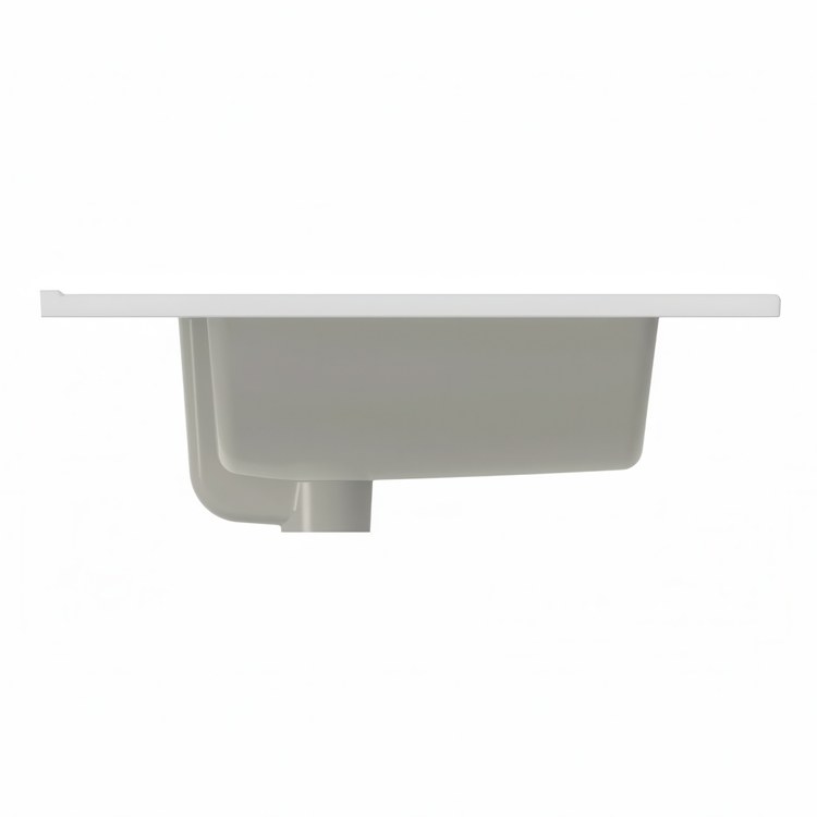 Vanity Top Ceramic Top 43 x 22 Inch White Ceramic 1 Hole 1-4/5 Centimeter - Image 3