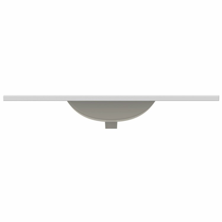 Vanity Top Ceramic Top Centerset 49 x 22 Inch White 8 Inch Spread Ceramic 3 Hole 1-4/5 Centimeter - Image 3
