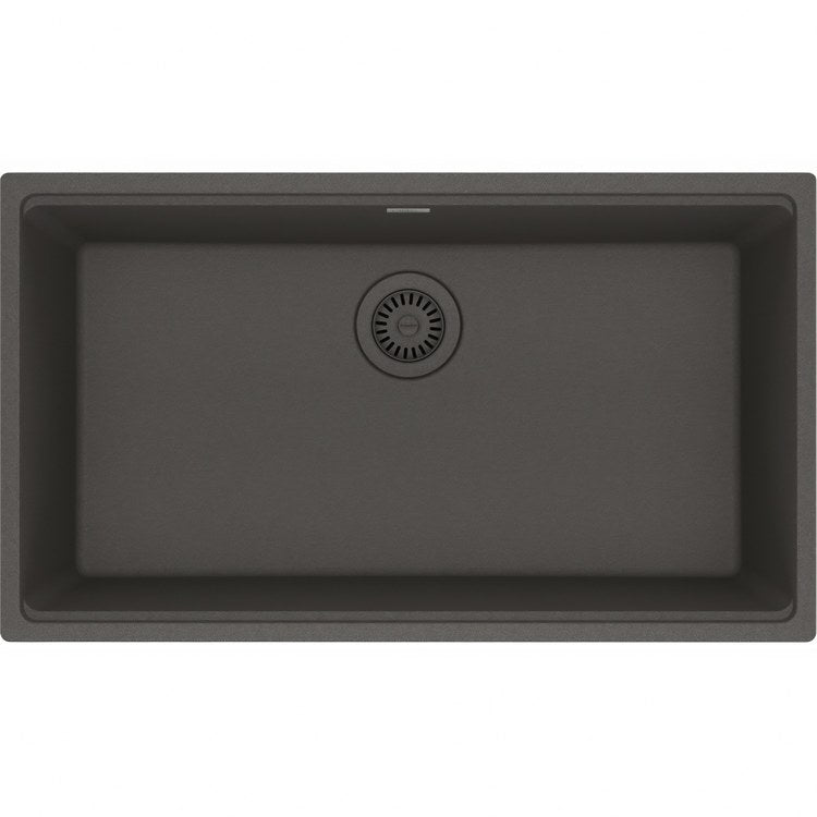 Kitchen Sink Maris 31 x 17-13/16 Inch 1 Bowls Slate Gray Undermount Rectangle Granite - Image 2