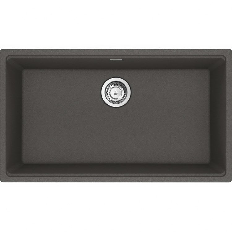 Kitchen Sink Maris 31 x 17-13/16 Inch 1 Bowls Slate Gray Undermount Rectangle Granite - Image 1