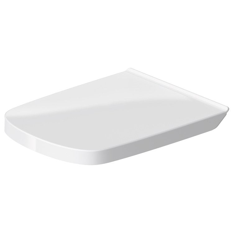 Toilet Seat Durastyle Elongated with Soft Close White for Toilet Bowl