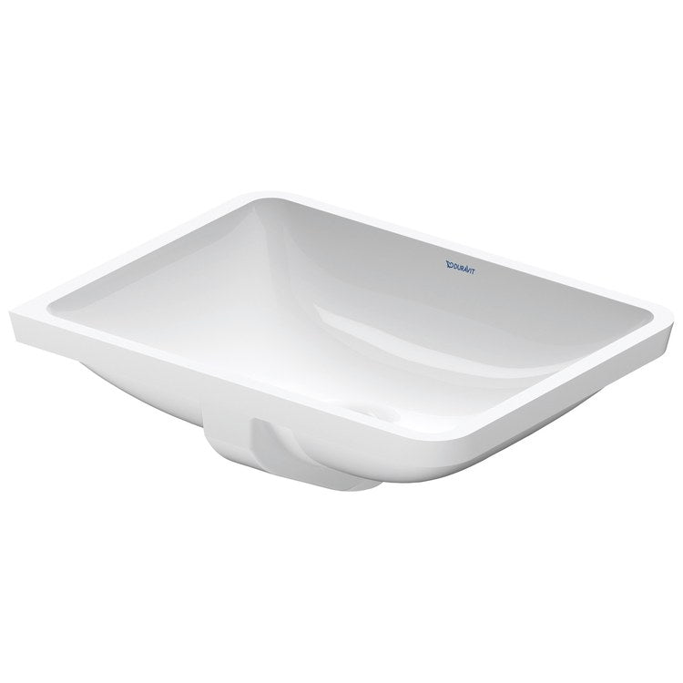Sink Starck 3 20-7/8 Inch 1 Bowl cUPC Listed with Overflow White Undermount