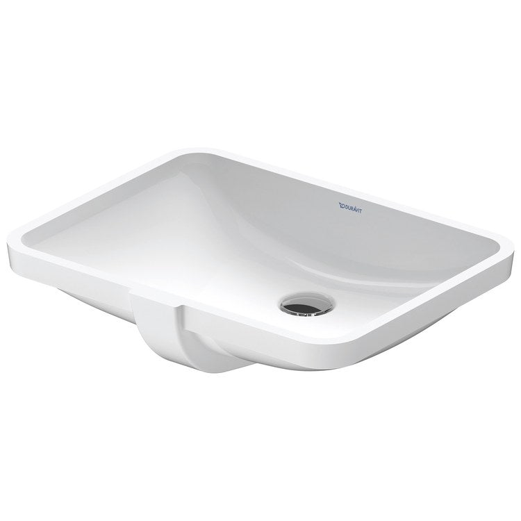 Sink Starck 20-7/8 Inch 1 Bowl cUPC Listed ADA with Overflow White Undermount