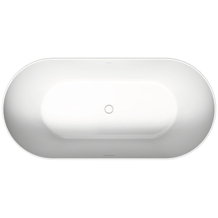 Freestanding Tub 66-1/8 x 31-1/2 Inch White Center Oval cCPU Listed - Image 2