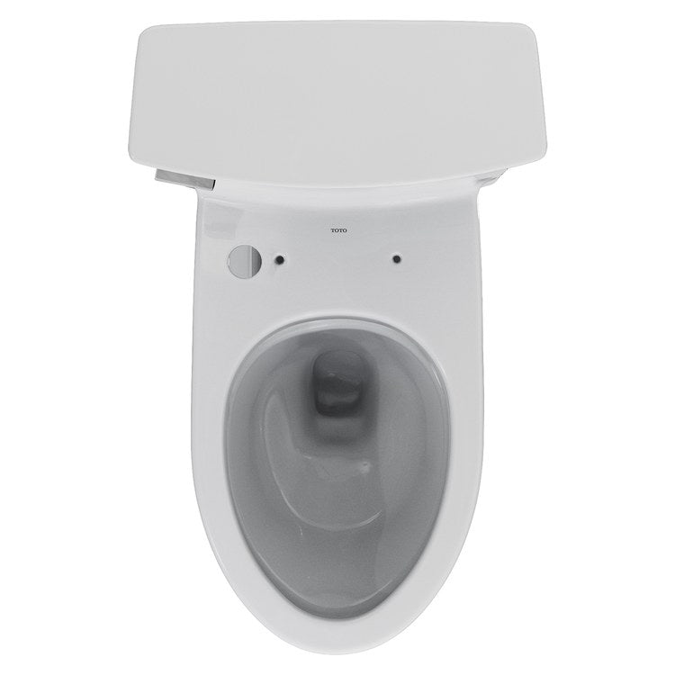Toilet SOIREE 1 Piece Cotton Elongated WaterSense/cCPU Listed 1.28 Gallons per Flush Left Front Less Seat - Image 2
