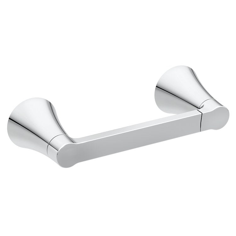 Toilet Paper Holder JASE Chrome Zinc 6-1/2 Inch 3-1/8 Inch Wall - Image 1