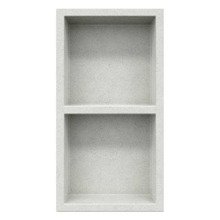 Shower Niche AERIE Rectangle Recessed Birch 13-1/2 x 4 x 25-1/2 Inch Swanstone - Image 1