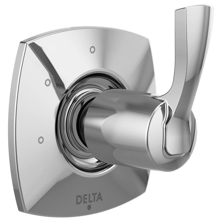 Diverter Trim Stryke 3 Functions Lumicoat Chrome 1 Lever ADA for MultiChoice Universal R11000 Series Rough Valve - Image 1