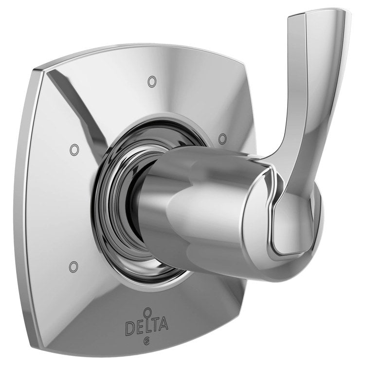 Diverter Trim Stryke 6 Functions Lumicoat Chrome 1 Lever ADA for MultiChoice Universal R11000 Series Rough Valve - Image 1
