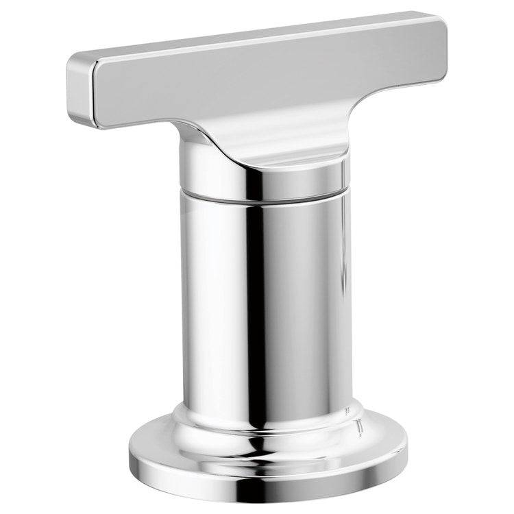 Handle Assembly Tetra 3-7/8 Inch 1 T-Handle Lumicoat Chrome ADA for Tetra Roman Tub